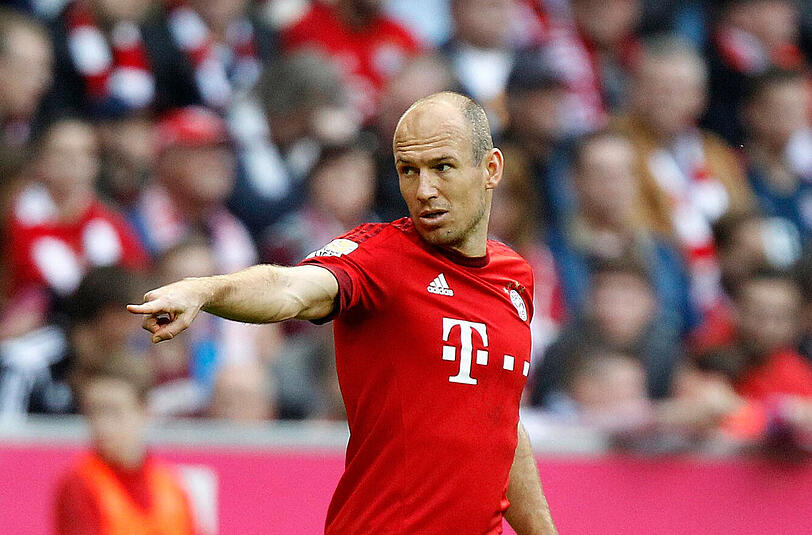 Arjen Robben - 85 Einsätze.  In Pep?s Premierensaison hatten die Bayern die Verletzungsprobleme des Niederländers gut im Griff. Wenn der 31-Jährige fit ist, setzt Pep auf ihn. Fällt aber immer wieder mit kleinen und großen Verletzungen aus und damit in der Rangliste zurück.