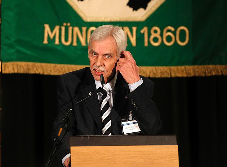 Dieter Schneider, der Präsident des TSV 1860 München.