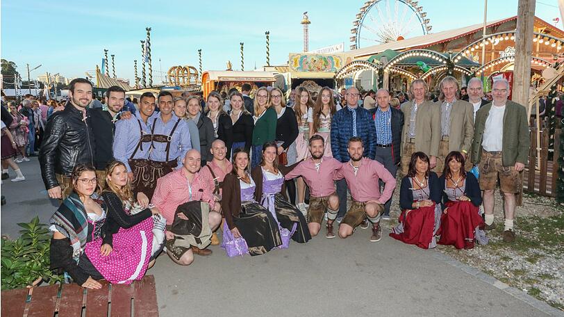 Vierzehn mal Zwei: Die Zwillinge auf der Oidn Wiesn.