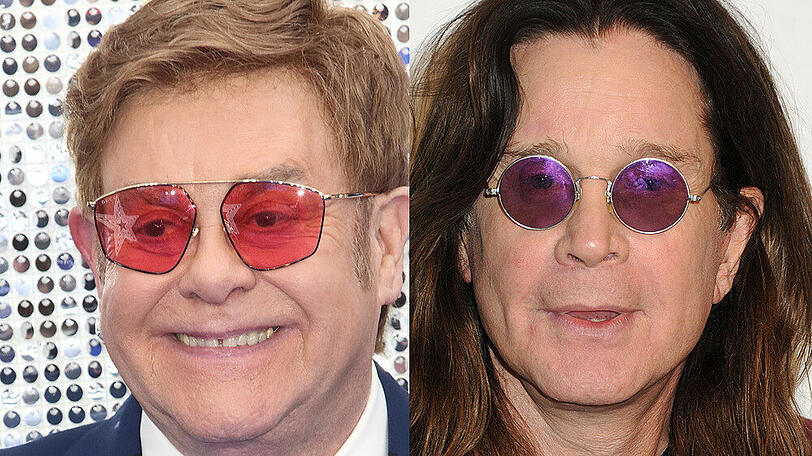 Elton John und Ozzy Osbourne machen gemeinsame Sache