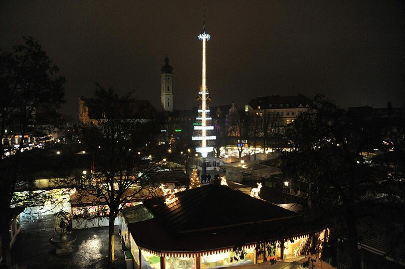 So schön und noch heller soll der Viktualienmarkt zur Weihnachtszeit erstrahlen.