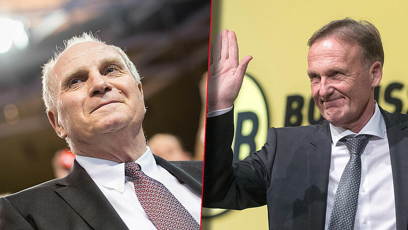 Hans-Joachim Watzke kontert die Spitzen von Bayern-Präsident Uli Hoeneß.