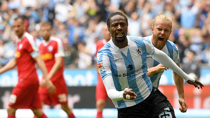 Abdoulaye Ba war beim TSV 1860 in der Innenverteidigung gesetzt.