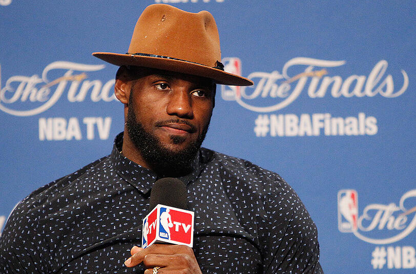LeBron James war bereits vier Mal MVP in der der NBA.