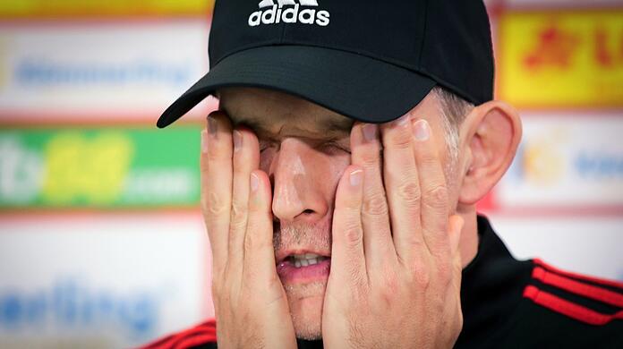 Nur zwei Siege in sieben Spielen: Zusammen mit Trainer-Flop Sören Lerby hält Thomas Tuchel nun den Negativ-Rekord für die schlechteste Bilanz als Coach des FC Bayern. Wie es zu diesem Absturz kommen konnte, kann sich der 49-Jährige immer weniger erklären.