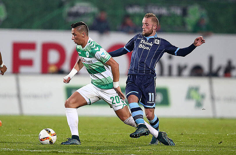 In Fürth können die Löwen auf große Fan-Unterstützung setzen.