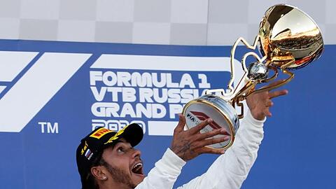 Im Sotschi-Autodrom Favorit: WM-Spitzenreiter Hamilton feierte 2019 schon einen Sieg in Russland.