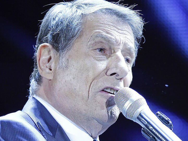 So soll er in Erinnerung bleiben: Udo Jürgens auf einem Konzert Anfang Dezember