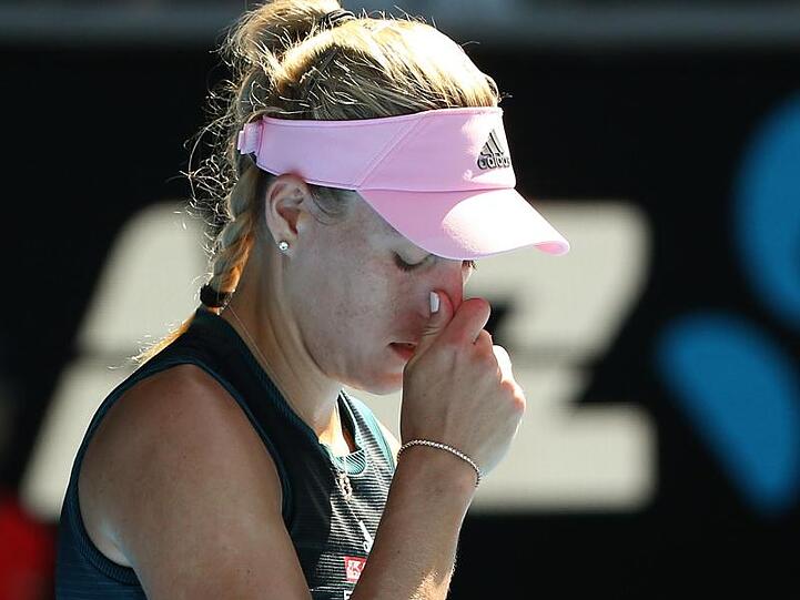 Angelique Kerber kassierte im Achtelfinale eine deutliche Niederlage.
