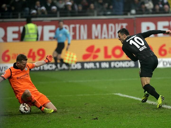 Filip Kostic erzielte das zwischenzeitliche 2:0 für Frankfurt.