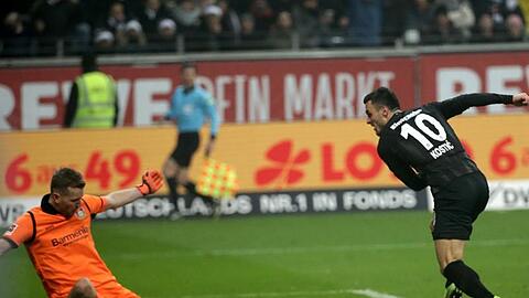 Filip Kostic erzielte das zwischenzeitliche 2:0 für Frankfurt.