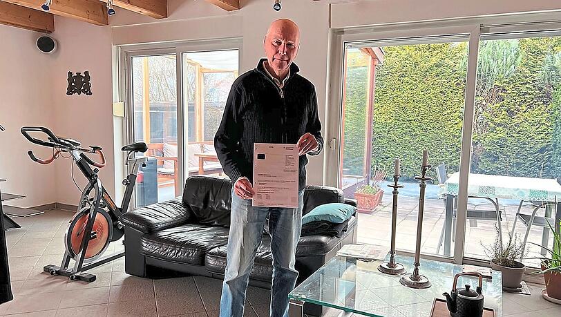 Dieser Steuerbescheid ver&auml;rgert Manfred Lutz aus Bogenhausen ordentlich: Er ist einer von vielen Eigent&uuml;mer, die aufgrund der bayerischen Grundsteuerreform j&auml;hrlich deutlich mehr abdr&uuml;cken m&uuml;ssen.