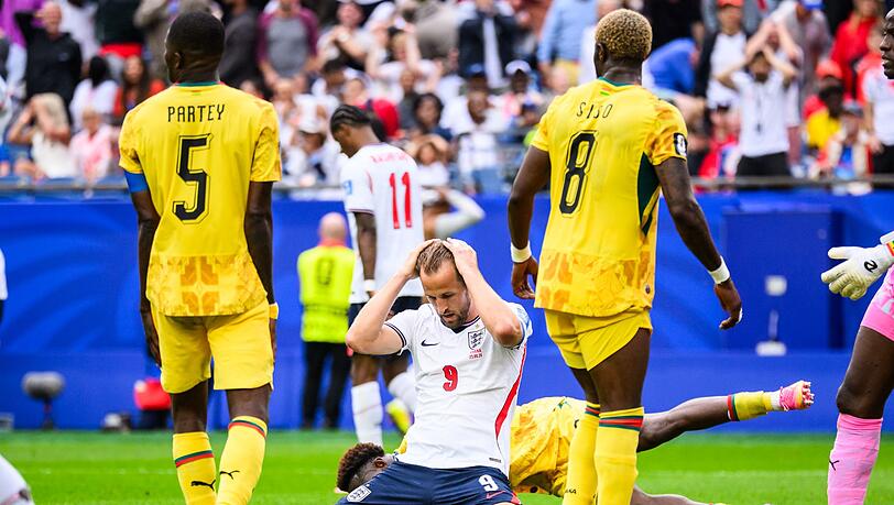 Harry Kane hatte die große Chance zum Sieg, vergab aber auch. Harry Kane hatte die große Chance zum Sieg, vergab aber auch.