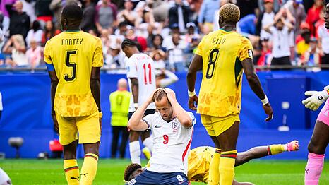Harry Kane hatte die gro&szlig;e Chance zum Sieg, vergab aber auch.