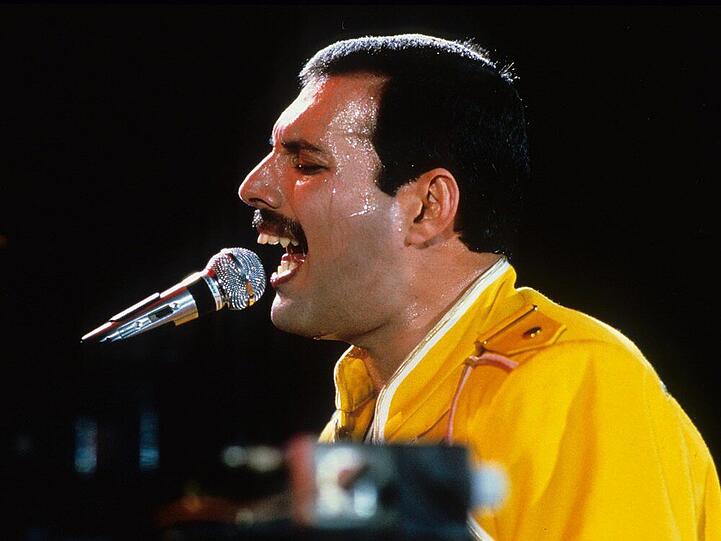 Freddie Mercury gilt bis heute als prominentestes HIV-Opfer der Welt
