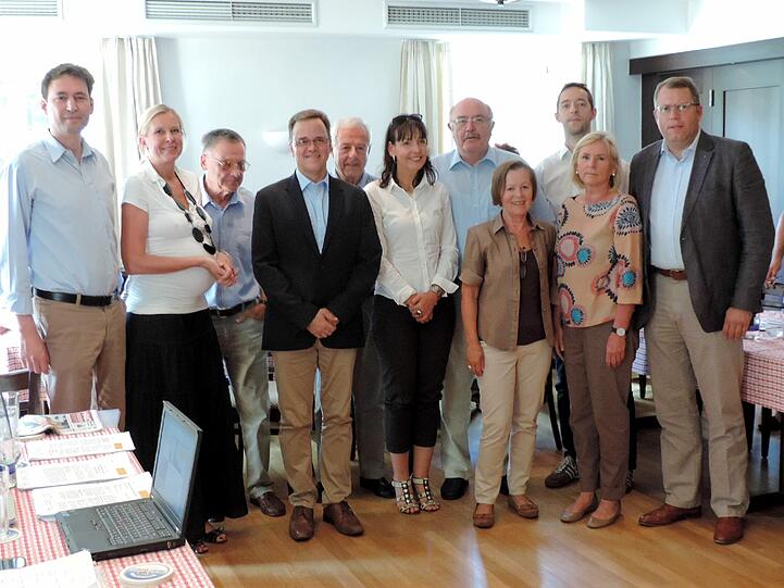 Die Aktiven des Plan Forum 19 (von links): Georg Eisenreich, Anke Sponer, Heinz Kuhnert, Klaus Schneider, Harald Kraut, Silvia Kaske, Reinhold Wirthl, Herta Meinl, Rainer Spitzhirn, Roswitha Wohland, Michael Kuffer.