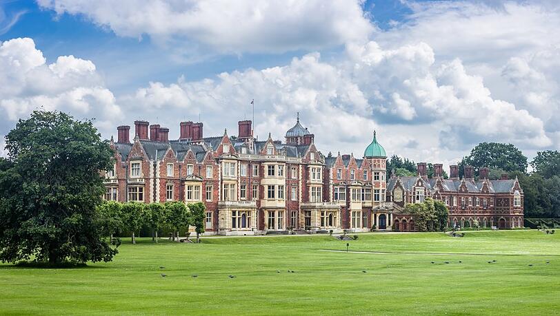Sandringham: Das Anwesen der Queen in Norfolk.