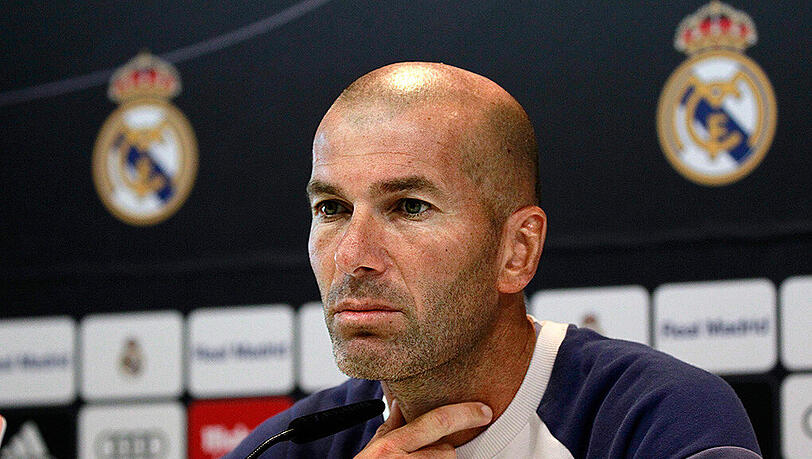 Zinedine Zidane hat seine zwei Superstars wieder zur Verfügung. Zinedine Zidane hat seine zwei Superstars wieder zur Verfügung.