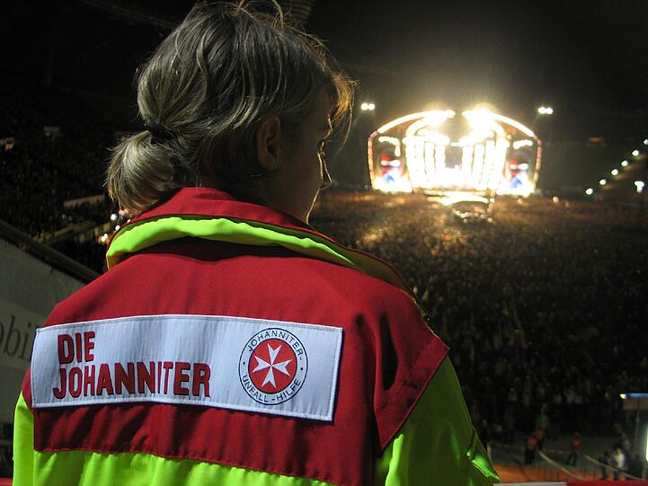 Mit Robbie Williams-Konzerten haben die Johanniter Erfahrung.