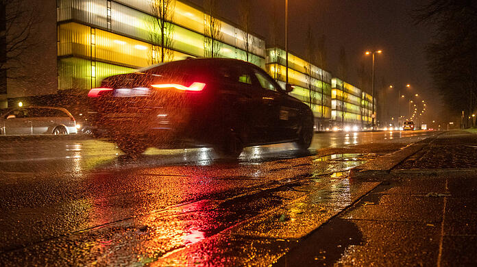 Auch diese bunten Immobilien am Mittleren Ring geh&ouml;ren zur st&auml;dtischen Gesellschaft "M&uuml;nchner Wohnen".