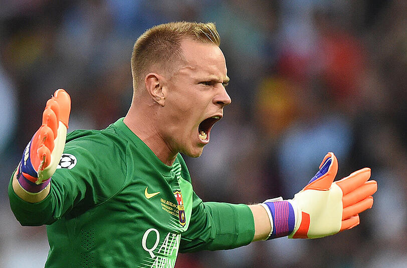 Barca-Coach Luis Enrique wollte sich noch nicht dazu äußern, ob Marc-André ter Stegen (Bild) diese Saison im Tor gesetzt ist.