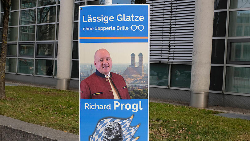 Richard Progl ist OB-Kandidat der Bayernpartei.