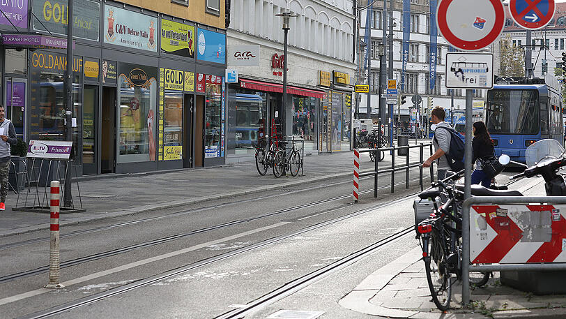 Weitere Fotos aus der kunterbunten Dachauer Straße.