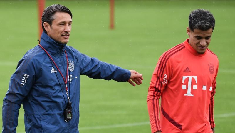 Bayern-Trainer Niko Kovac setzt Neuzugang Philippe Coutinho erst einmal auf die Bank. Bayern-Trainer Niko Kovac setzt Neuzugang Philippe Coutinho erst einmal auf die Bank.