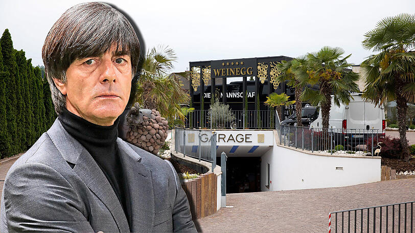 Quartiert sich mit seinem Team im noblen Hotel Weinegg in Eppan ein: Bundestrainer Joachim Löw.