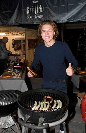 Grillt gern: Joel Beckebauer