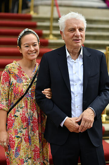 Udo Wachtveitl und Lila Schulz