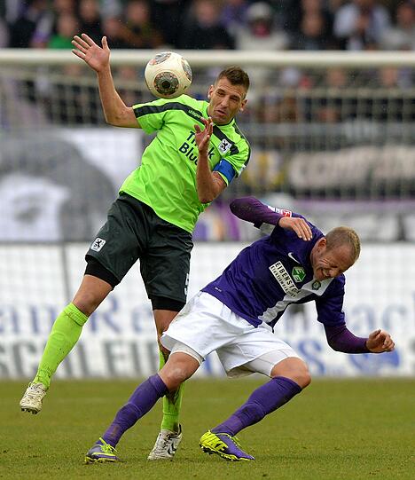 Trotz des späten Ausgleichs zum 2:2: Im Spiel gegen Aue wäre mehr drin gewesen für die Löwen.