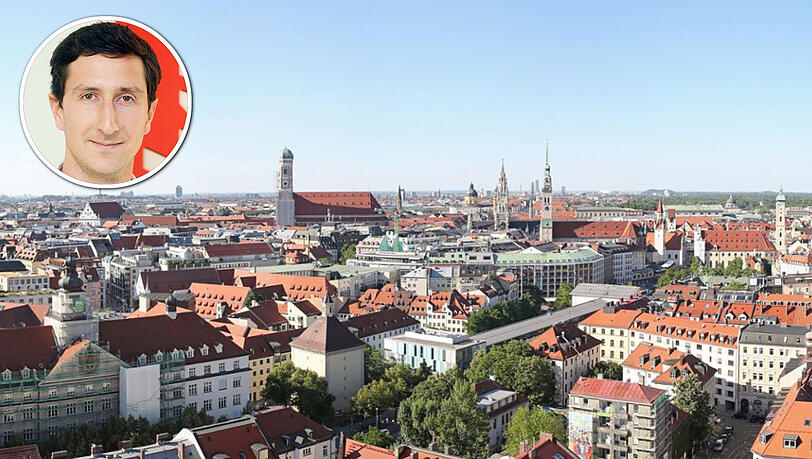 Ein Blick über Münchner Dächer: Laut Mietspiegel sind die Münchner Mieten wieder teurer geworden.