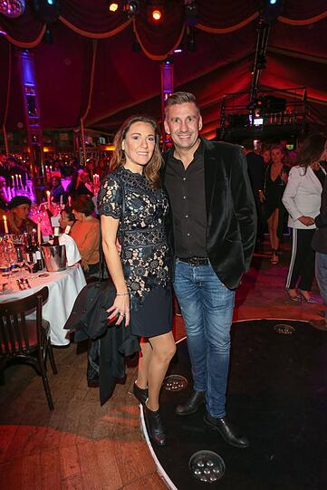 Simone Ballack mit Ehemann Andreas Mecky.