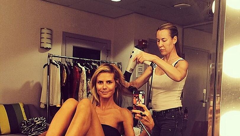 Heidi Klum posiert für ihre Fans Heidi Klum posiert für ihre Fans