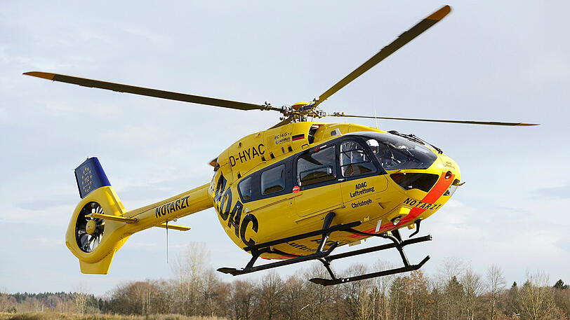 Der ADAC-Hubschrauber der Luftrettung "Christoph 1".