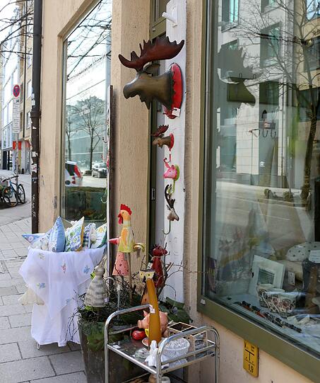 Impressionen aus der Maxvorstadt. Hier die Augustenstraße.