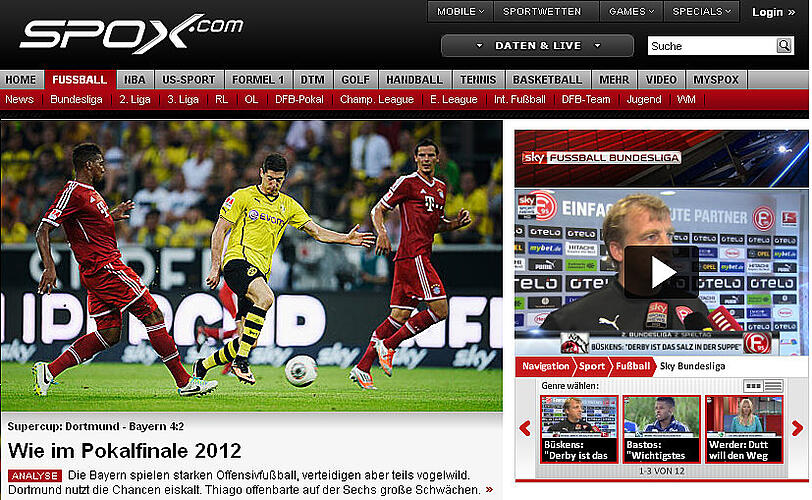 Das schreiben die deutschen Medien über den 4:2-Erfolg des BVB im Supercup.