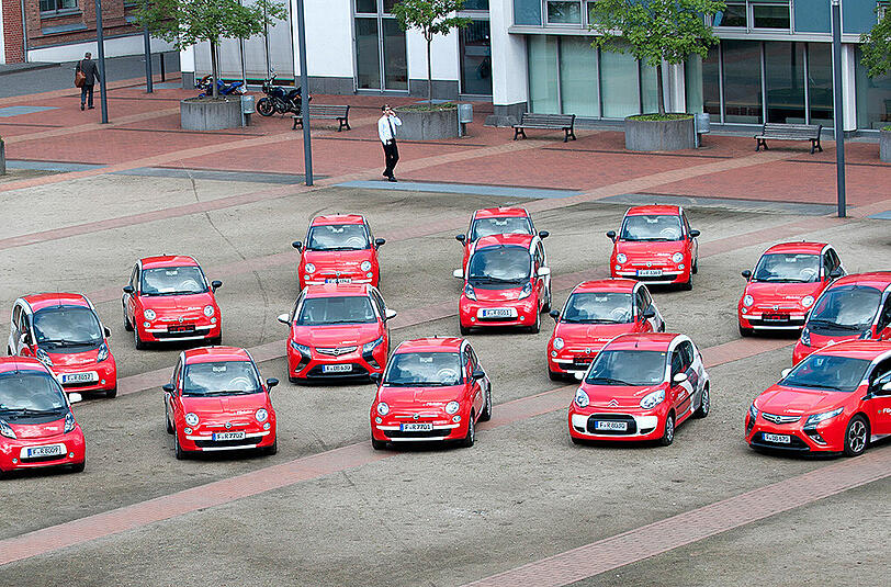 Die deutschen Unternehmen erneuern ihre Fuhrparks und treiben damit den Automarkt an.