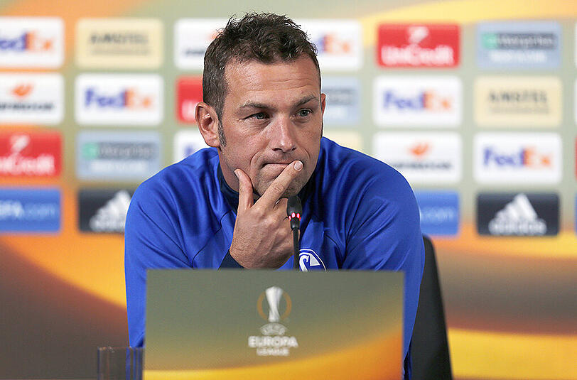 Sorgenvolle Miene: Schalke-Trainer Markus Weinzierl.