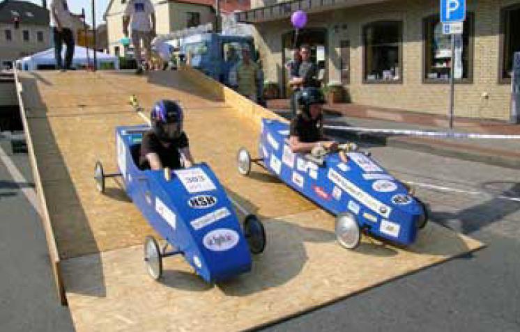 Um rasante Flitzer geht es im SBZ Fideliopark.