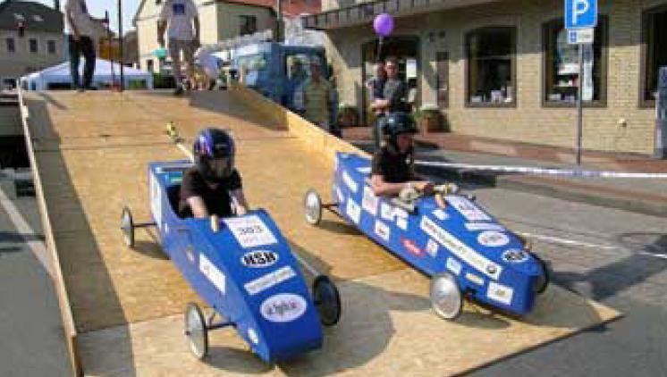 Um rasante Flitzer geht es im SBZ Fideliopark. Um rasante Flitzer geht es im SBZ Fideliopark.