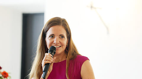 Kristina Franks Verabschiedung am Donnerstag im Münchner Rathaus.