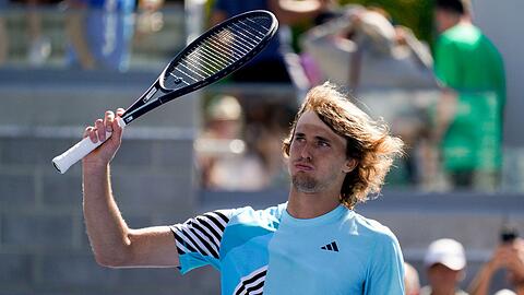 Steht bei den US Open in der dritten Runde: Alexander Zverev.