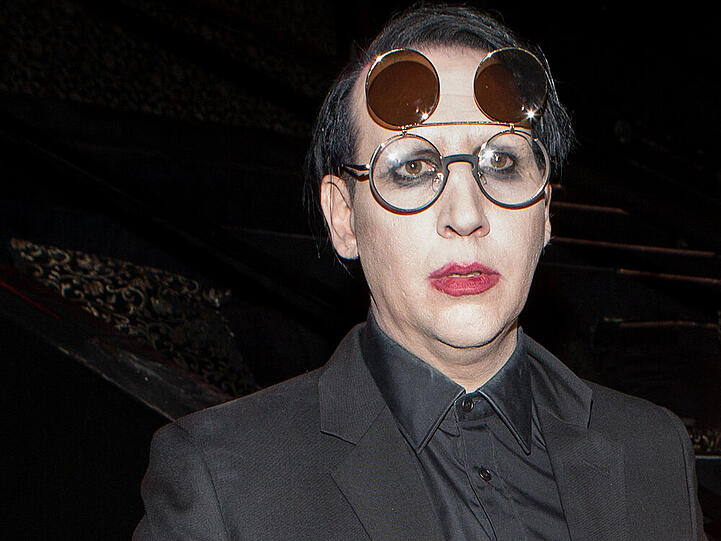 Marilyn Manson bei der Premiere von "Sons of Anarchy" in Los Angeles