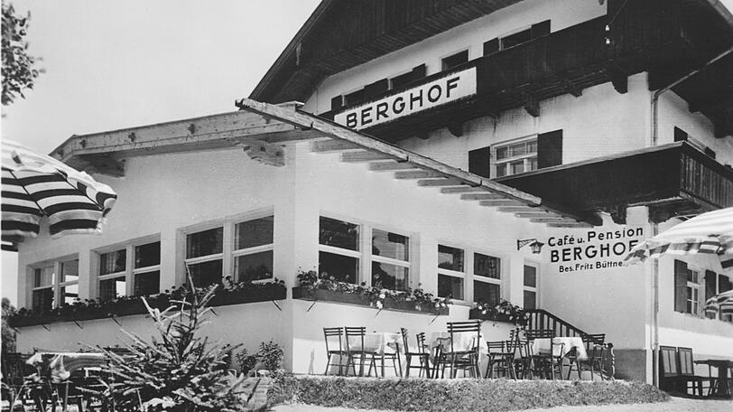 Der ehrwürdige Berghof in Lenggries &ndash; er ist einer Klinik gewichen.