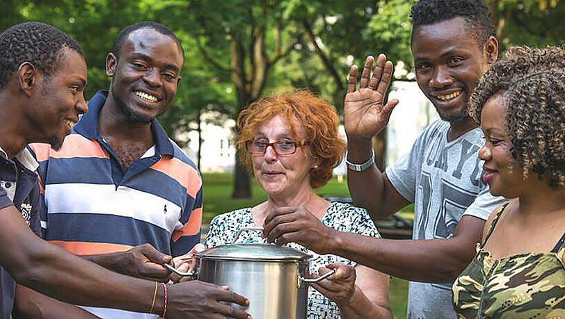 &bdquo;Ein Teller Heimat&ldquo; ist ein Projekt von Angelika Feigenbutz.