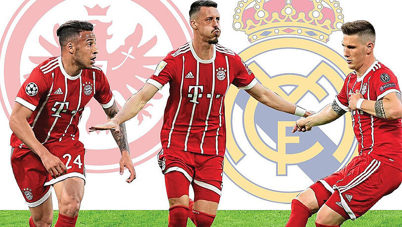 Sie werden im Saisonfinale noch wichtiger: Bayerns Edel-Reservisten Corentin Tolisso, Sandro Wagner und Niklas Süle (v.l.). Sie werden im Saisonfinale noch wichtiger: Bayerns Edel-Reservisten Corentin Tolisso, Sandro Wagner und Niklas Süle (v.l.).