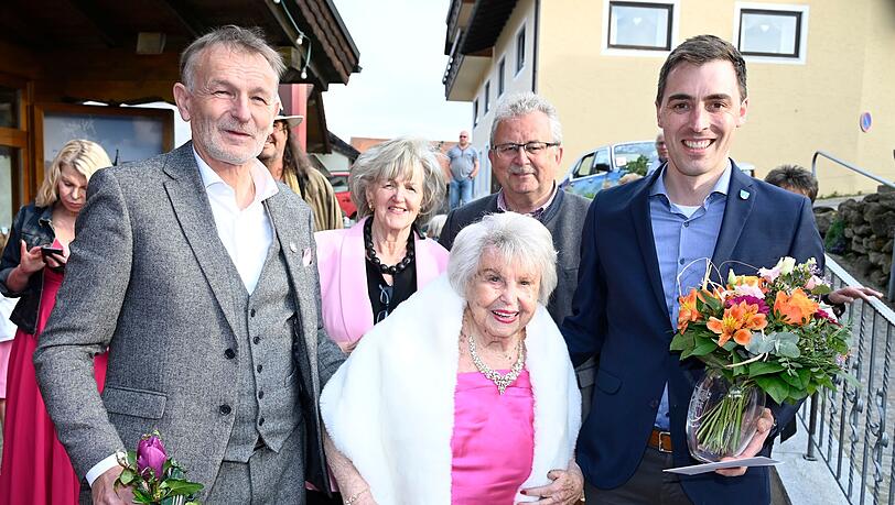 Hans Ritt, Marille Rüb, Ruth Megary, Josef Laumer und Simon Haas