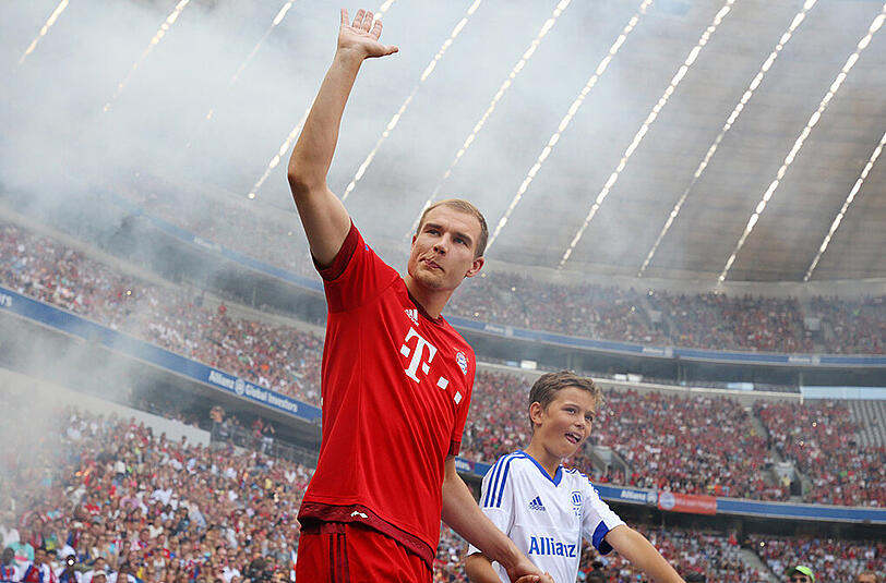 Zurück im Lauftraining: Holger Badstuber